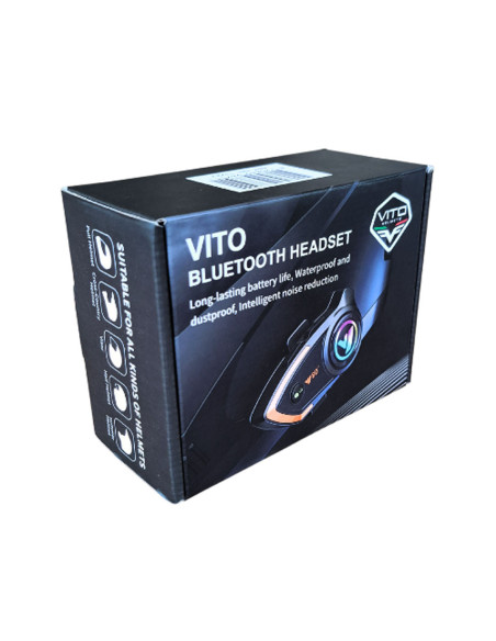 Intercom / système de communication Bluetooth pour casque VITO