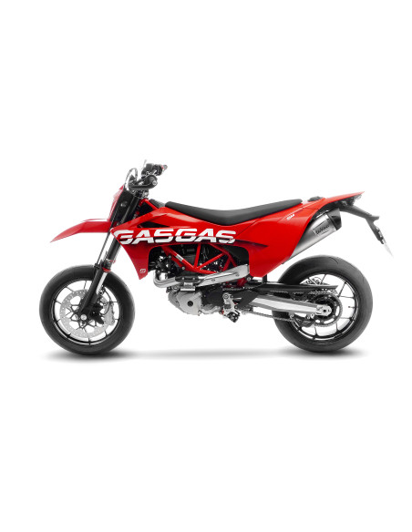 Ligne d'échappement LEOVINCE LV ONE ECE GAS GAS ES/SM 700 2022 - 2023 - KTM 690 ENDURO R/SMC R 2021 - 2023 Inox