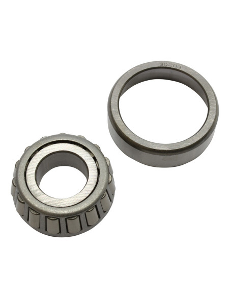 Roulement d'axe de bras oscillant SKF 30203 J2 - Dimensions 17x40x13,25mm - MOTO GUZZI