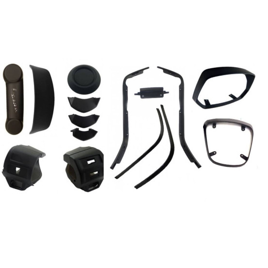 Kit de bordures Vespa Sprint 2018-2024 Noir Mat