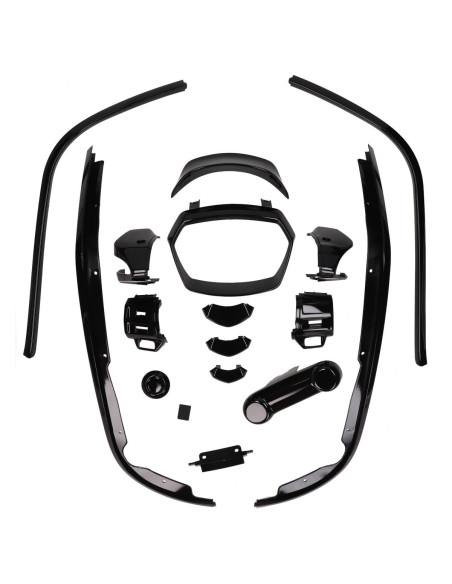 Kit de bordures Vespa Sprint 2018-2024 Noir brillant