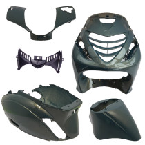 Kit carénages scooter Piaggio 50 Zip SP Bleu / Gris