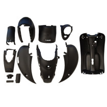 Kit carénages scooter New Flash Noir Mat
