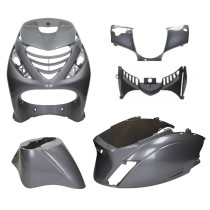 Kit carénages scooter Piaggio 50 Zip SP Gris Anthracite / Gris Magique