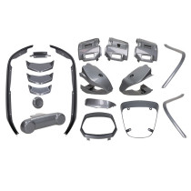 Kit de bordures Vespa Sprint 2018-2024 Gris Anthracite