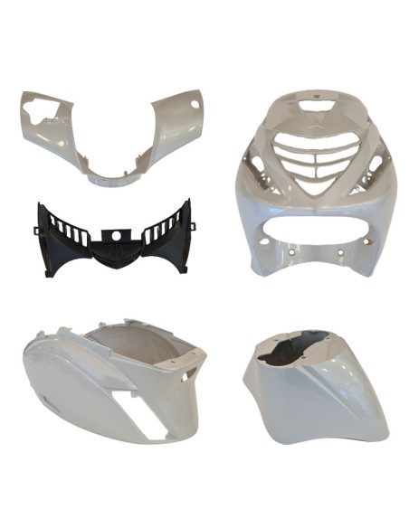 Kit carénages scooter Piaggio 50 Zip SP Blanc Nacré