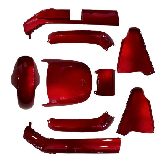 Kit carénages scooter Segway E-Series Rouge Candy