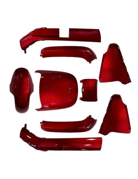 Kit carénages scooter Segway E-Series Rouge Candy