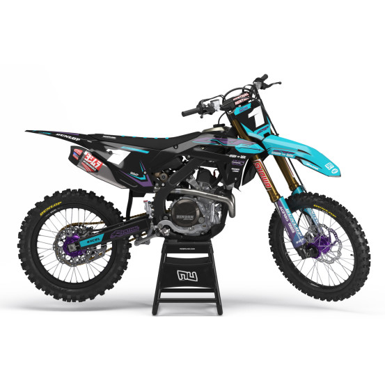 Kit Déco Rider Unik HONDA BLAZ BLACK 450 CRF 2009-2010