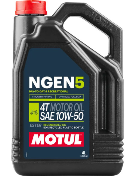 MOTUL NGEN 5 - 10W-50 - 4 litres - Huile moteur 4T nouvelle génération