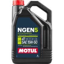 MOTUL NGEN 5 - 15W-50 - 4 litres - Huile moteur 4T nouvelle génération