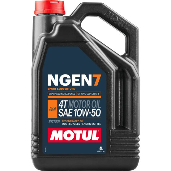 MOTUL NGEN 7 - 10W-50 - 4 litres - Huile moteur 4T nouvelle génération