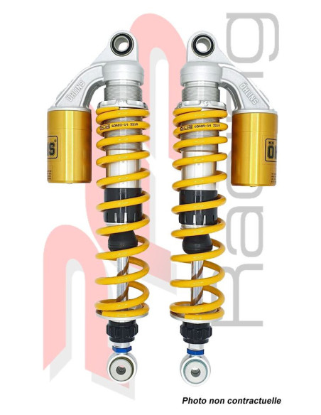 Paire d'amortisseurs ÖHLINS S36PR1L ROYAL ENFIELD Interceptor 650 - Continental GT 650 2018 - 2021 - Jaune