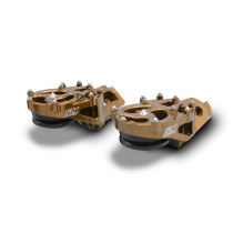 Repose pieds supermotard bronze SM PROJECT - Modèle S - TM RACING 125 à 530 2022-