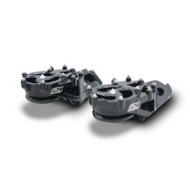 Repose pieds supermotard noirs SM PROJECT - Modèle S - TM RACING 125 à 530 2022-