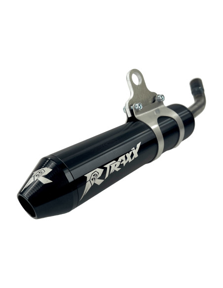 Silencieux RTRAXX MX3D Noir Yamaha 65 YZ 2019 - 2024
