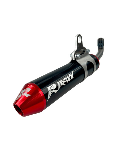 Silencieux RTRAXX MX3D Noir/Rouge KTM 125 SX 2017 - 2018