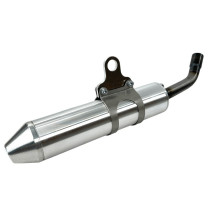 Silencieux RTRAXX MX3D Brut KTM 85 SX 2018 - 2024 Husqvarna 85 TC 2018 - 2024 GAS GAS 85 MC 2018 - 2024