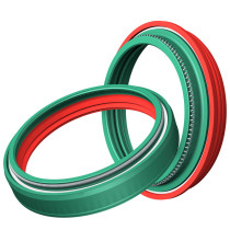 Joint spi de fourche + cache poussière SKF Dual Compound hautes performances - Fourche SHOWA 48mm (ensemble pour un tube)