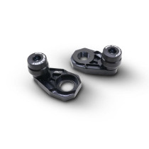 Tendeurs de chaine EVO noirs avec protections SM PROJECT - GAS GAS / HUSQVARNA / KTM