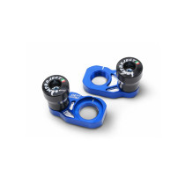 Tendeurs de chaine bleus avec protections SM PROJECT - Axe 22mm - TM RACING 250-530 SMR 2008-2015 / SMX 2006-2021