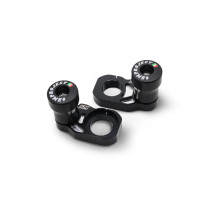 Tendeurs de chaine noirs avec protections SM PROJECT - Axe 22mm - TM RACING 250-530 SMR 2008-2015 / SMX 2006-2021