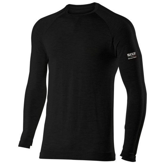 Maillot technique hiver SIXS TS2 Merinos - Noir