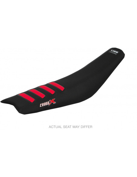 Housse de selle CrossX UGS WAVE Gas Gas 85 MC 2021 Noir-Rouge