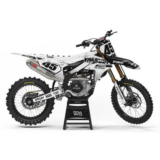 Kit Déco Rider Unik YAMAHA ZEBRA WHITE 250 YZ 2015-2021