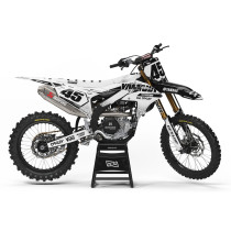 Kit Déco Rider Unik YAMAHA ZEBRA WHITE 250 YZF 2019-2023