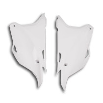 Plaques Latérales - Blanc - RACETECH Kawasaki 85 KX 2014-2018