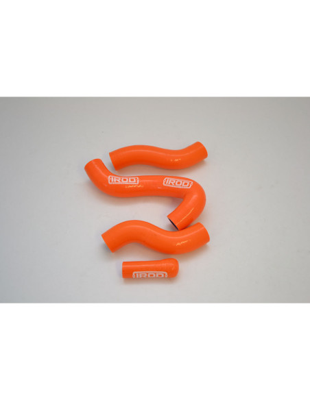 Kit de durites radiateur IROD Orange KTM 450/500 EXCF 2012-2013 à utiliser sans thermostat
