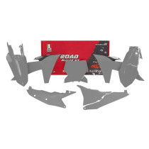 Kit plastiques - Gris - RACETECH KTM SX SX-F 2023-2024
