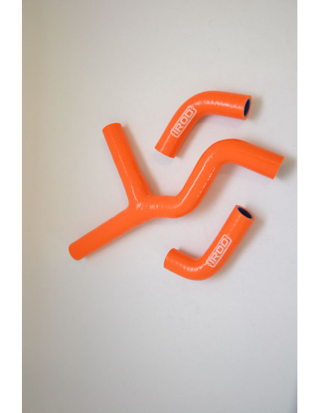 Kit de durites radiateur IROD Orange KTM 450/525 SXF 2003-2006 connexion Y