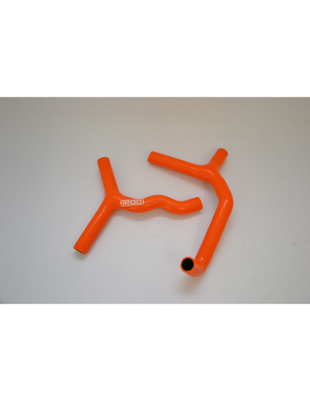 Kit de durites radiateur IROD Orange KTM 85 SX 2003-2012 connexion Y
