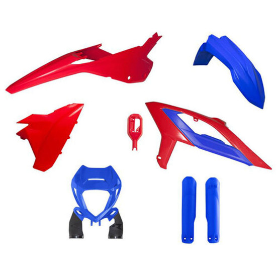 Kit plastiques - Rouge Bleu - Racetech BETA RR 2023-2024