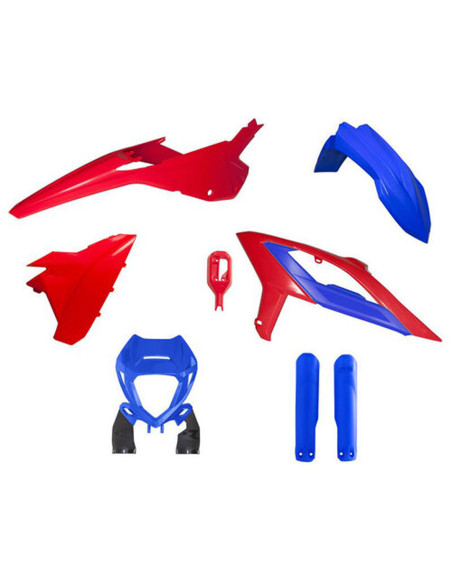 Kit plastiques - Rouge Bleu - Racetech BETA RR 2023-2024