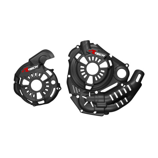 Kit protection carters - Noir - Rtech Yamaha 700 Ténéré-Tracer 2019-2023