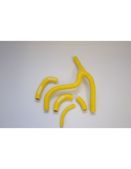 Kit de durites radiateur IROD Jaune Suzuki 250 RM-Z 2013-2018 connexion Y