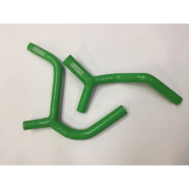 Kit de durites radiateur IROD Vert Kawasaki 450 KXF 2016-2018 connexion Y
