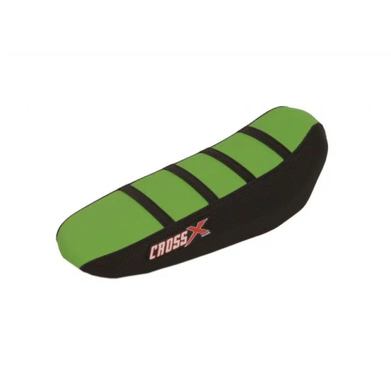 Housse de selle CrossX TALARIA 2023 Vert Noir Bandes Noires