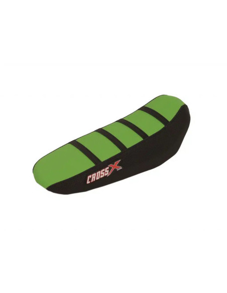Housse de selle CrossX TALARIA 2023 Vert Noir Bandes Noires
