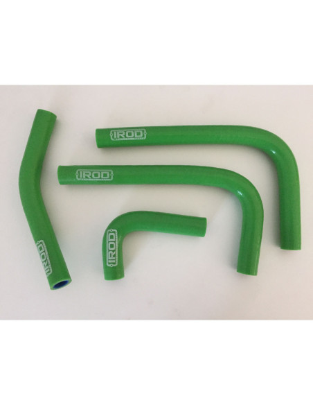 Kit de durites radiateur IROD Vert Kawasaki 250 KXF 2017-2018