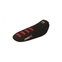 Housse de selle CrossX TALARIA 2023 Noir Rouge Bandes Rouges