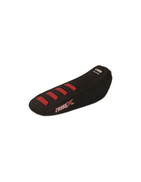 Housse de selle CrossX TALARIA 2023 Noir Rouge Bandes Rouges