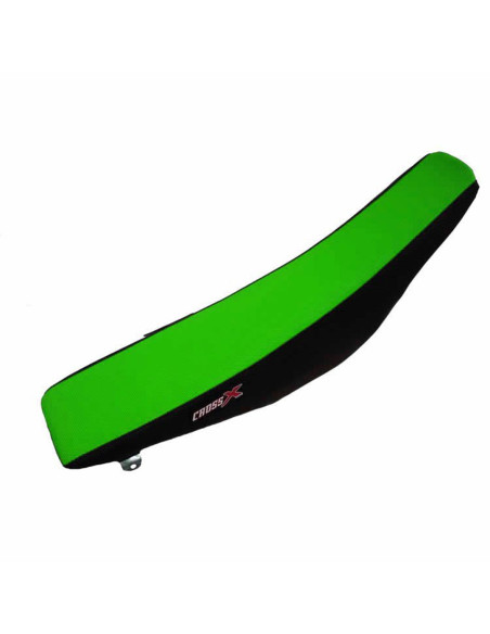 Housse de selle CrossX Kawasaki 450 KX-F 2019-2022 250 KX-F 2020-2023 Vert-Noir