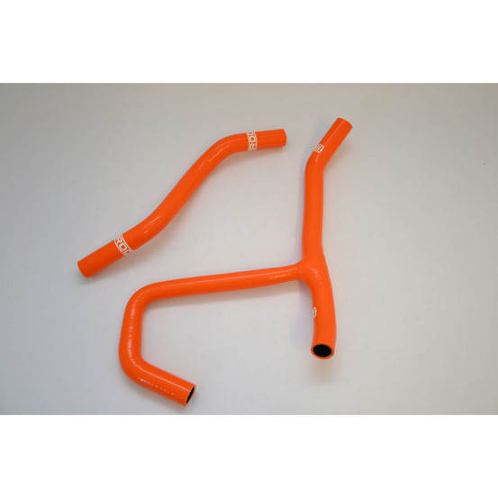 Kit de durites radiateur quad IROD Orange KTM 450/525 XC 2008-2011 connexion Y