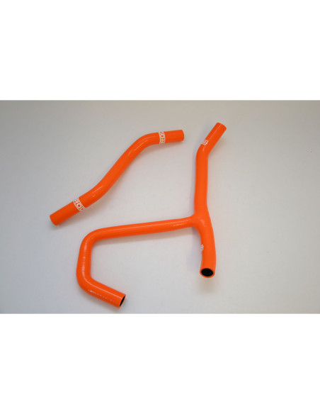 Kit de durites radiateur quad IROD Orange KTM 450/525 XC 2008-2011 connexion Y