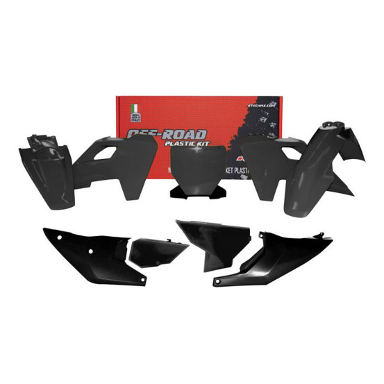Kit plastiques - Noir - RACETECH Husqvarna TC FC 2023-2024