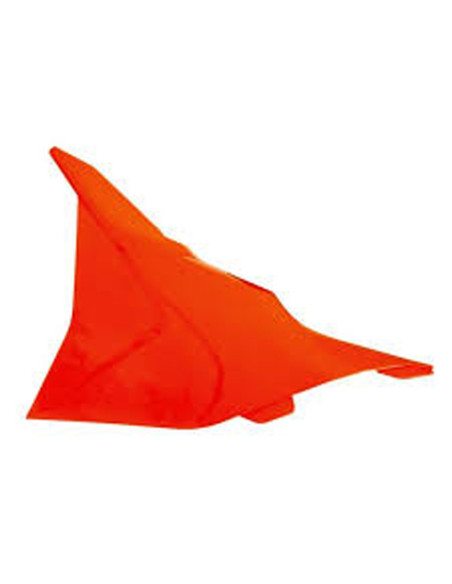 Cache boite à air - Orange Fluo - RACETECH KTM 125/250 SX / 250/350/450 SXF 2023-2026